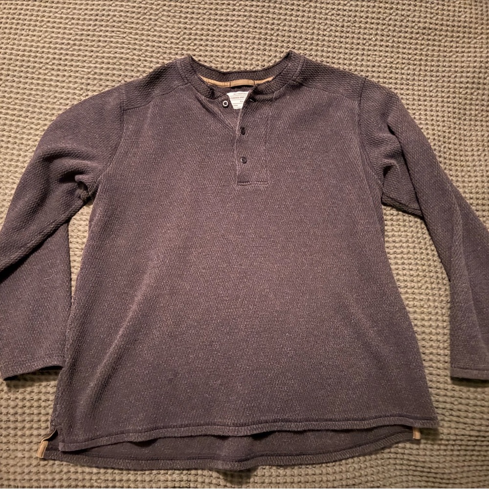 REI Long Sleeve Men's Henley Shirt